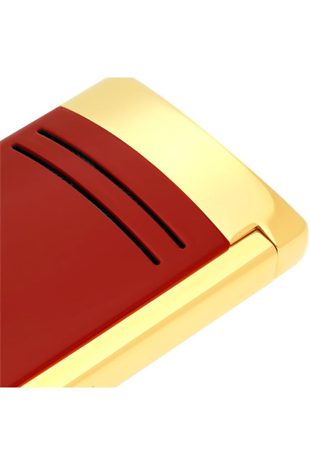 S.T. Dupont Maxijet Burgundy/Gold Puro Çakmağı 20174