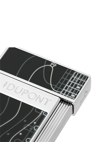 S.T. Dupont Slimmy Fender Siyah Puro Çakmağı 28025