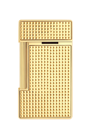 S.T. Dupont Slimmy Golden Diamond Head Puro Çakmağı 28119