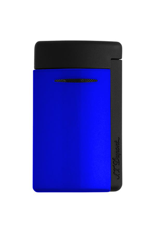 S.T. Dupont Minijet Lacquered Neon Mavi Puro Çakmağı 10871