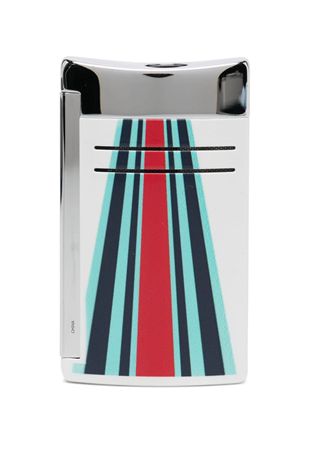 S.T. Dupont 24h Le Mans Beyaz-Krom Maxijet Puro Çakmağı 20088