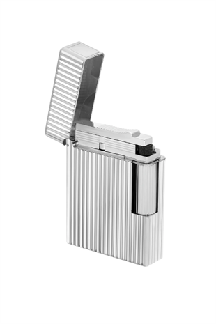 S.T. Dupont Ligne 1 Guilloche Gümüş Puro Çakmağı 14021