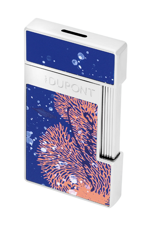 S.T. Dupont Slimmy 20.000 Leagues Under the Seas Mavi Puro Çakmağı 28053