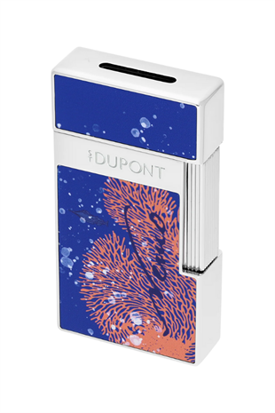 S.T. Dupont Biggy 20.000 Leagues Under the Seas Mavi Puro Çakmağı 25053