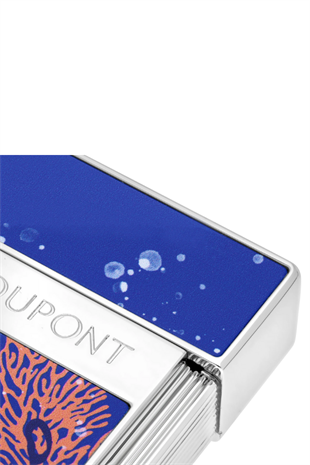 S.T. Dupont Biggy 20.000 Leagues Under the Seas Mavi Puro Çakmağı 25053