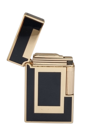Vindiesel Soft Flame Siyah-Gold Desenli Çakmak