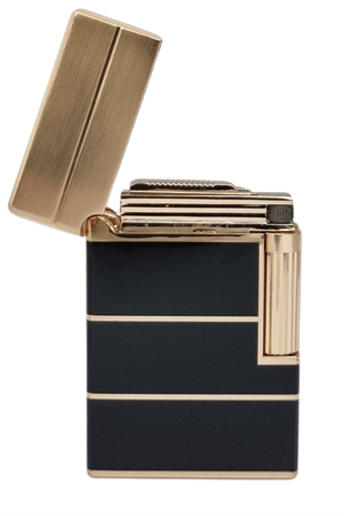 Vindiesel Soft Flame Siyah-Gold Desenli Çakmak