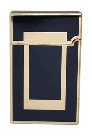 Vindiesel Soft Flame Siyah-Gold Desenli Çakmak