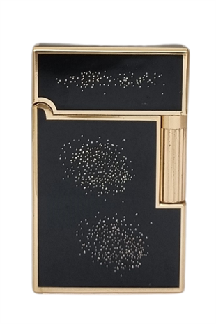 Vindiesel Soft Flame Siyah-Gold Desenli Çakmak