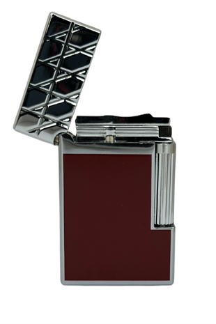 Vindiesel Soft Flame Kırmızı-Gümüş Desenli Çakmak