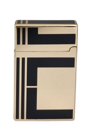 Vindiesel Soft Flame Siyah-Gold Desenli Çakmak