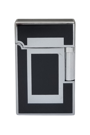 Vindiesel Soft Flame Siyah-Gümüş Desenli Çakmak