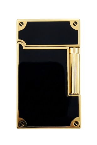 Vindiesel Soft Flame Siyah-Gold Desenli Çakmak