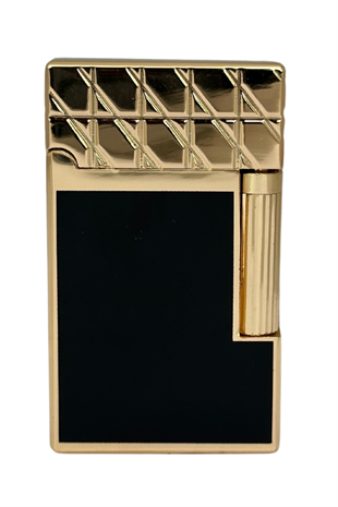 Vindiesel Soft Flame Siyah-Gold Desenli Çakmak