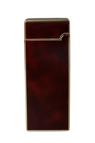 Vindiesel Bordo-Gold Slim Soft Flame Çakmak