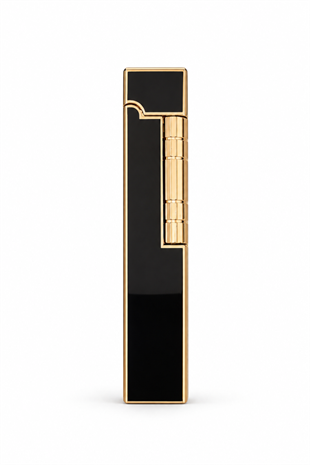 Vindiesel Siyah Gold Slim Soft Flame Metal Çakmak