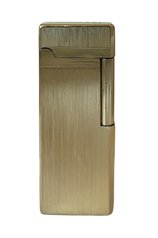 Vindiesel Fırçalı Gold Slim Soft Flame Çakmak