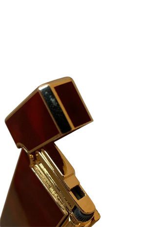 Vindiesel Bordo-Gold Slim Soft Flame Çakmak