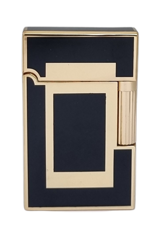 Vindiesel Soft Flame Siyah-Gold Desenli Çakmak
