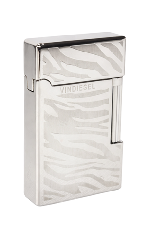 Vindiesel Soft Flame Gümüş Desenli Çakmak