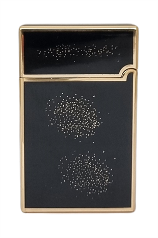 Vindiesel Soft Flame Siyah-Gold Desenli Çakmak