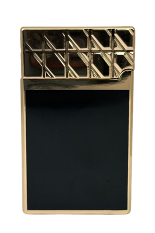 Vindiesel Soft Flame Siyah-Gold Desenli Çakmak