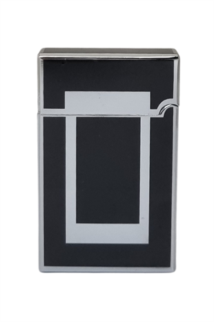 Vindiesel Soft Flame Siyah-Gümüş Desenli Çakmak