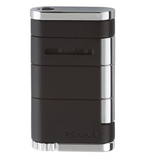 Xikar Allume Tek Torch Pürmüz Siyah Puro Çakmağı