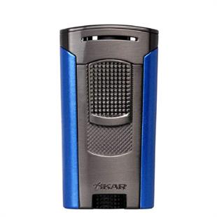 Xıkar Astral Sıngle Gunmetal Mavi Çakmak