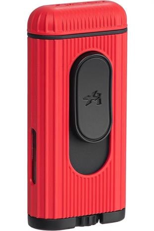 Xikar Hedron Siyah-Kırmızı Tek Torch Puro Çakmağı