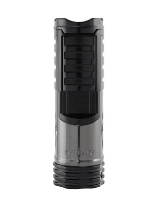 Xikar Tactical Single Lighter Gunmetal Black Puro Çakmağı