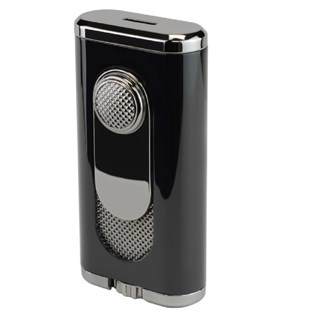 Xikar Verano Perde Alev Siyah Puro Çakmağı