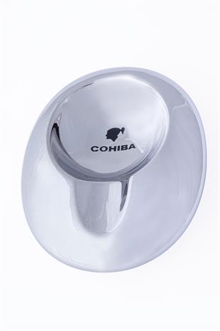 Cohiba Gümüş Metal Tekli Puro Küllüğü