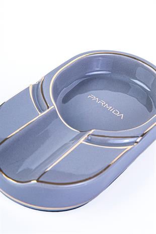 Parmida Gri Tekli Porselen Puro Küllüğü