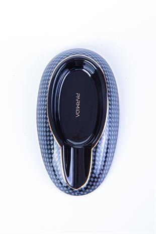 Parmida Karbon Desenli-Siyah Tekli Porselen Puro Küllüğü