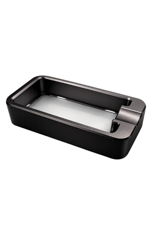 PremiumQuality Gümüş - Gunmetal Tekli Puro Küllüğü