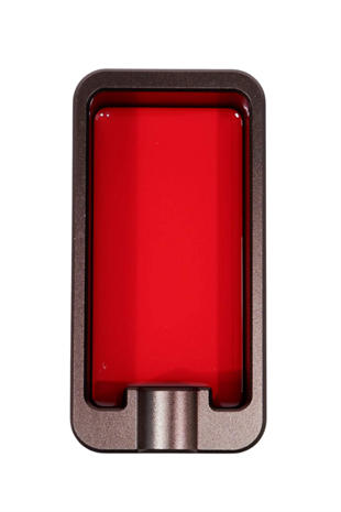 PremiumQuality Kırmızı - Gunmetal Tekli Puro Küllüğü