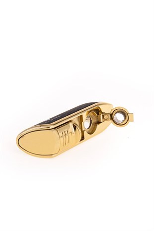 Cohiba 3 Pürmüz Alevli Mat Siyah Yan Ağız Puro Çakmak