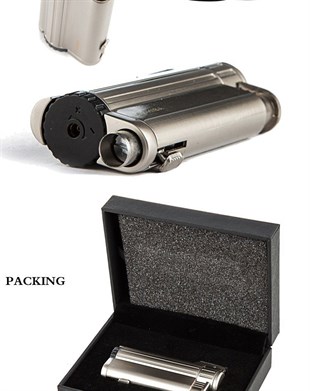 Cohiba 3 Torch Pürmüz Siyah Puro Çakmağı