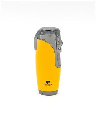Cohiba 3 Torch Pürmüz Sarı-Gunmetal Puro Çakmağı