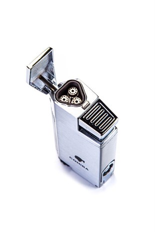 Cohiba 3 Torch Pürmüz Gümüş Puro Çakmağı