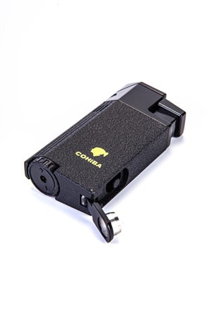 Cohiba 3 Torch Pürmüz Mat Siyah Puro Çakmağı