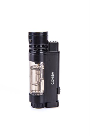 Cohiba 3 Torch Pürmüz Siyah Puro Çakmağı