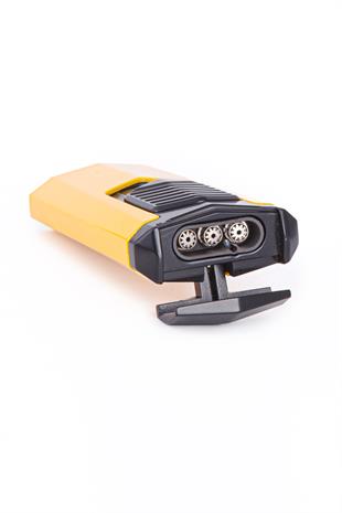 Cohiba 3 Torch Pürmüz Sarı-Siyah Metal Puro Çakmağı