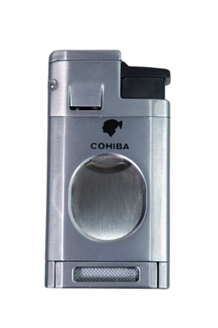 Cohiba 3 Torch Pürmüz Gümüş Puro Çakmağı