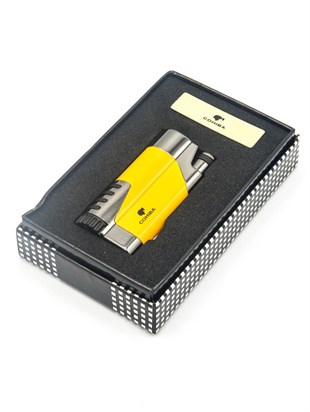 Cohiba 3 Torch Pürmüz Sarı Puro Çakmağı