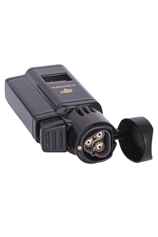 Cohiba 3 Torch Pürmüz Siyah Metal Puro Çakmağı