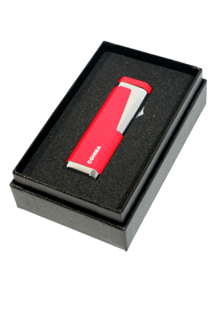 Cohiba 3 Torch Pürmüz Delicili Kırmızı Metal Puro Çakmağı