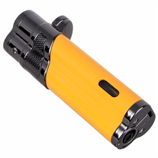 Cohiba 3 Torch Pürmüz Siyah-Sarı Puro Çakmağı