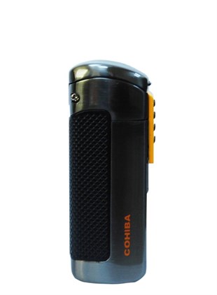 Cohiba 3 Torch Pürmüz Siyah Puro Çakmağı